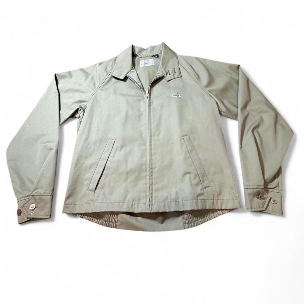 0218 Vintage Izod Lacoste Green Jacket